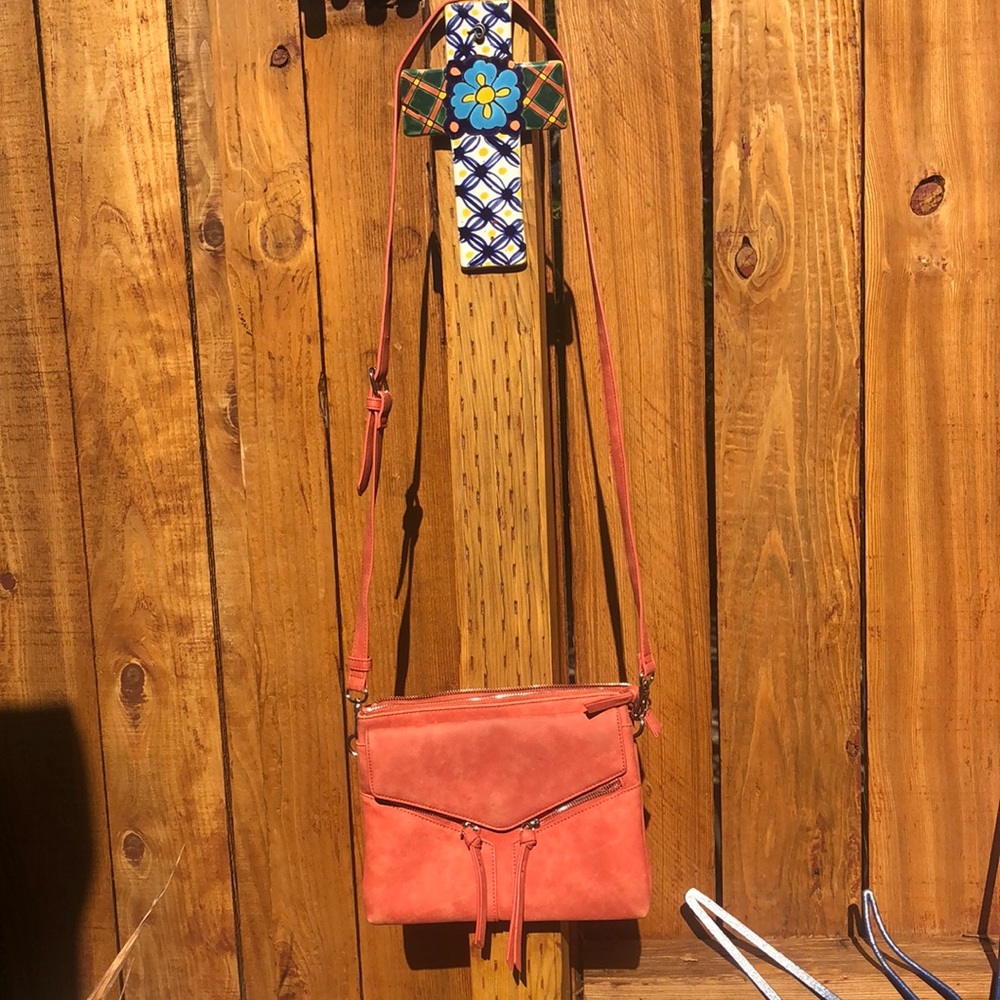 Free People Coral Purse - Picture 1 of 3